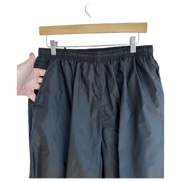 Nike Nylon Shell Pants Zip Vent at Ankles Gathered Drawstring Waist Size XL - Picture 4 of 11